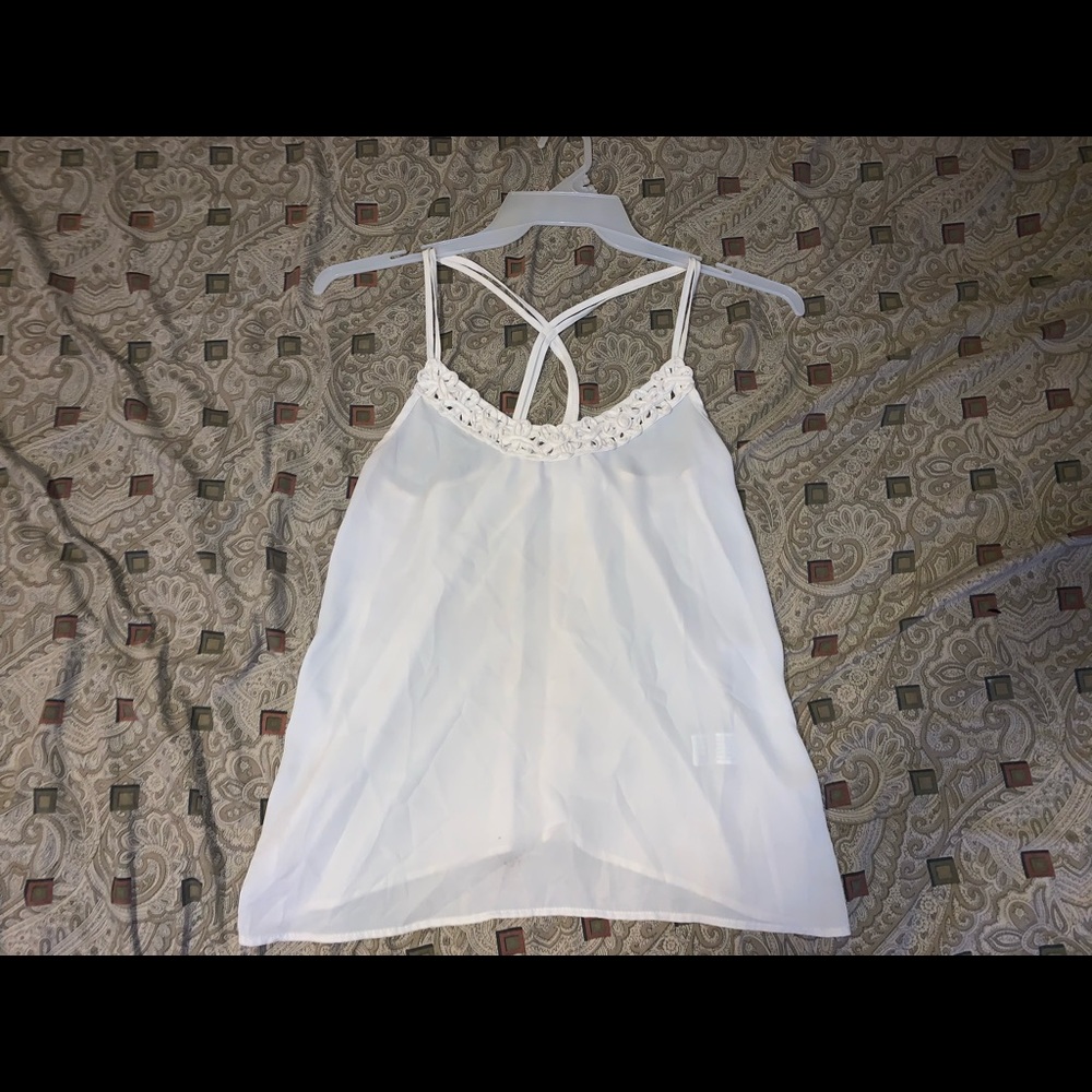 White Forever 21 Blouse